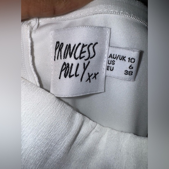 Princess Polly The Rolla Romper White Lower Impact! - Picture 8 of 11